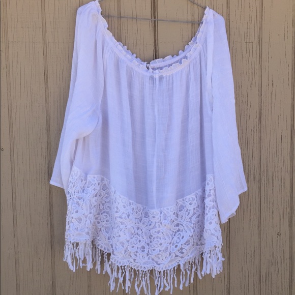 Plus Size Unique spectrum Blouse - Picture 3 of 8